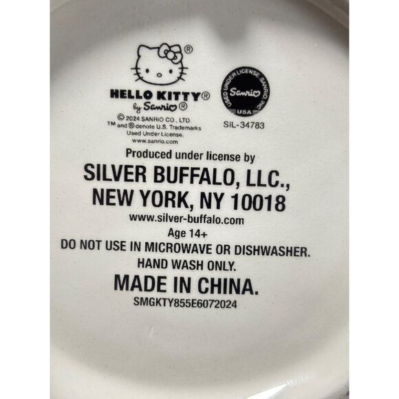 Sanrio Hello Kitty Snowman Ceramic Cookie Jar Winter Holiday Decor Collectible - Picture 5 of 13